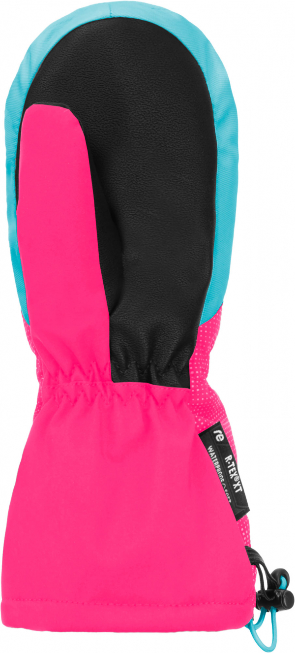 Dětské lyžařské rukavice Reusch Maxi R-TEX XT Mitten pink/bachelor button