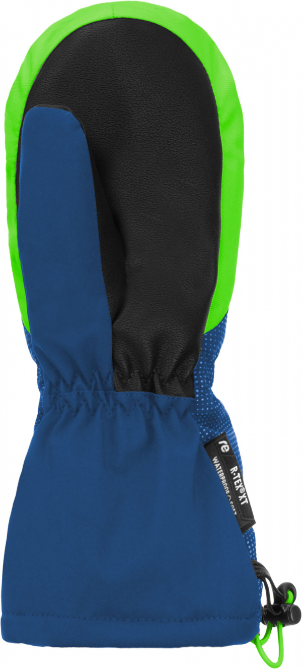 Detské lyžiarske rukavice Reusch Maxi R-TEX XT Mitten surf the web/green