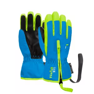 Detské lyžiarske rukavice Reusch Ben blue/yellow