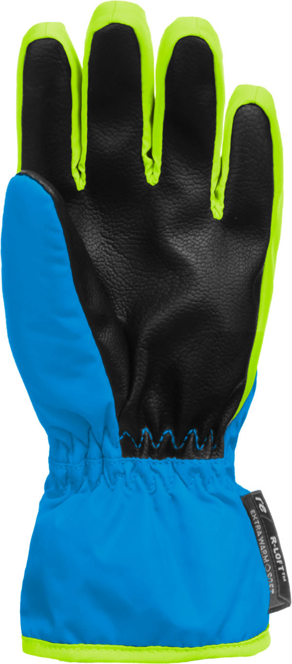 Detské lyžiarske rukavice Reusch Ben blue/yellow