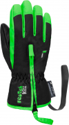 Dětské lyžařské rukavice Reusch Ben fuchsia black/neon green