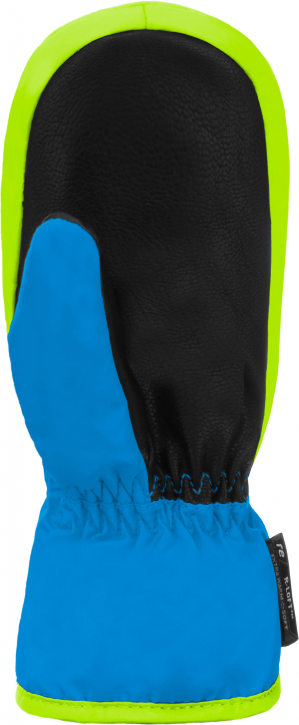 Detské lyžiarske rukavice Reusch Ben Mitten blue/yellow