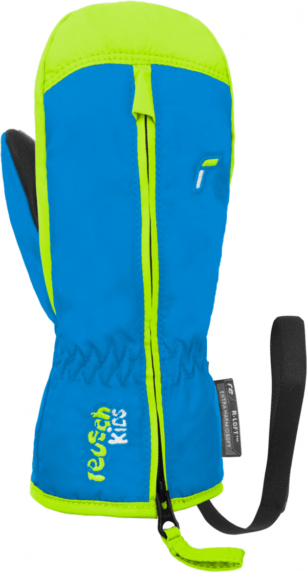Dětské lyžařské rukavice Reusch Ben Mitten blue/yellow