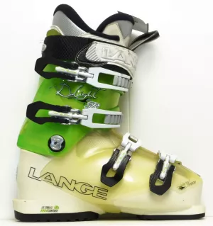 Dámske lyžiarky BAZÁR Lange Delight R white/green 220