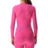 Dámske termo tričko s dlhým rukávom round neck - termoprádlo UYN RESILYON magenta/pink
