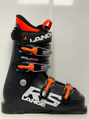 Detské lyžiarky bazár Lange RSJ 60 black/orange/white 250