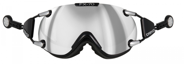 Lyžiarske okuliare Casco FX 70 Carbonic Black-Silver