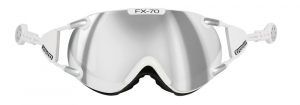 Náhradné sklo na okuliare Casco Spare Lens FX-70 Carbonic Grey-Mirror