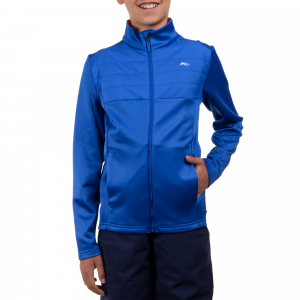 Detské funkčné oblečenie KJUS Boys Andri Midlayer Jacket Bright Blue
