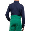 Detské funkčné oblečenie KJUS Boys Gian Midlayer Half-Zip Atlanta Blue/Leaf Green