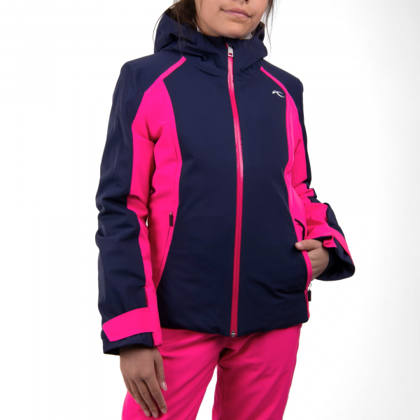 Detská lyžiarska bunda KJUS Girls Formula Jacket Atlanta Blue
