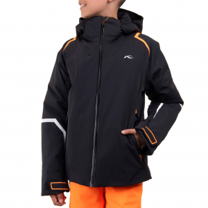 Detská lyžiarska bunda KJUS Boys Downforce Jacket Black
