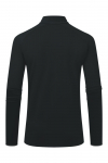 Termo tričko pánské - lyžařské funkční oblečení, termoprádlo KJUS Men Feel Midlayer Half-Zip Black-Dark Dusk