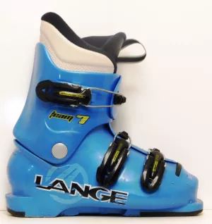 Detské lyžiarky BAZÁR Lange Team 7 blue 215 