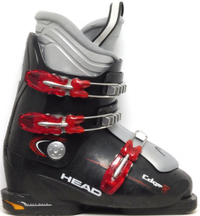 Detské lyžiarky BAZÁR Head Edge J black/red/grey 250
