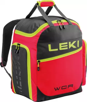 Vak na lyžiarky Leki Skiboot bag red WCR/60L
