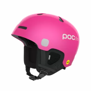 Detská lyžiarska prilba POCito Auric Cut Mips fluorescent pink