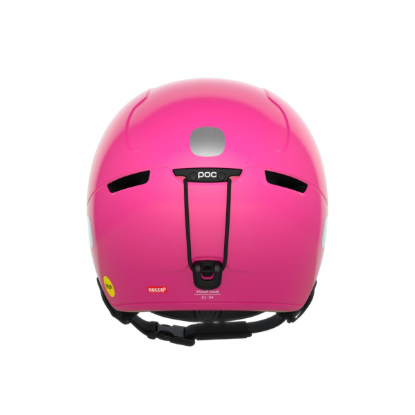 Detská lyžiarska prilba POCito Obex Mips fluorescent pink