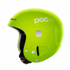 Detská lyžiarska prilba POCito Skull Fluorescent yellow/green Adjustable