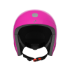 Detská lyžiarska prilba POCito Skull Fluorescent Pink Adjustable