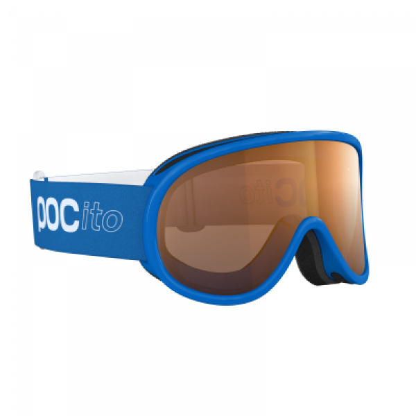Dětské lyžařské brýle POCito Retina Fluorescent Blue-orange no mirror