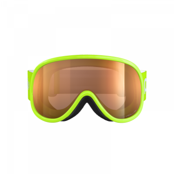 Dětské lyžařské brýle POCito Retina Fluorescent yellow/green-orange no mirror