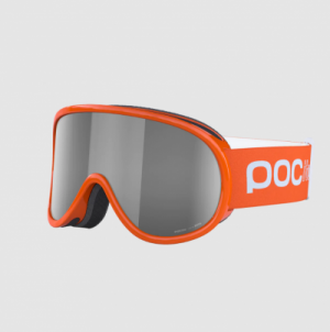 Dětské lyžařské brýle POCito Retina Fluorescent Orange-clarity pocito spektris silver