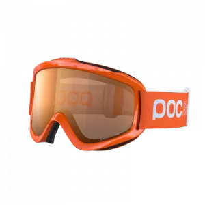 Detské lyžiarske okuliare POCito Iris Fluorescent orange-orange no mirror