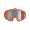Dětské lyžařské brýle POCito Iris Fluorescent orange-clarity spektris silver