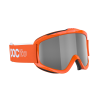 Detské lyžiarske okuliare POCito Iris Fluorescent orange-clarity spektris silver