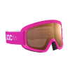 Detské lyžiarske okuliare POCito Opsin fluorescent pink-orange no mirror