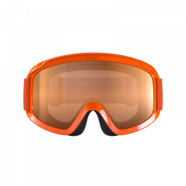 Dětské lyžařské brýle POCito Opsin fluorescent orange-orange no mirror