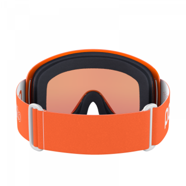 Detské lyžiarske okuliare POCito Opsin fluorescent orange-orange no mirror