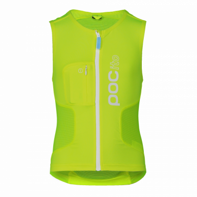 Detský lyžiarsky chránič POC POCito VPD Air Vest Fluorescent Yellow/Green
