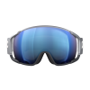Lyžiarske okuliare POC Zonula Race Argentite Silver/Uranium Black/Partly Sunny Blue/No mirror