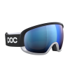 Lyžiarske okuliare POC Fovea Race Uranium Black/Argentite Silver/Partly Sunny Blue