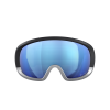 Lyžiarske okuliare POC Fovea Mid Race Uranium Black/Argentite Silver Partly Sunny Blue