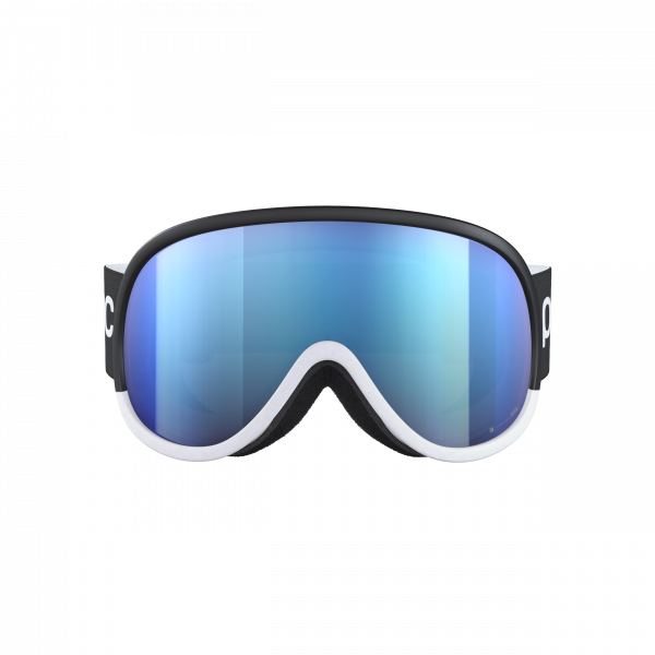 Lyžařské brýle POC Retina Mid Race Black/Hydrogen Wh./Clarity Highly Intense/Partly Sun. Blue
