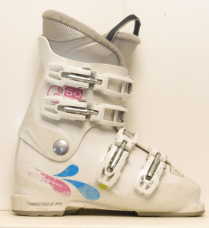 Dětské lyžařky BAZAR Tecno Pro Girl 50 white/pink 210