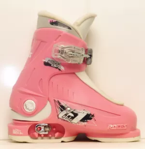Detské lyžiarky BAZÁR Roces Idea up girl pink 160-180