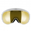Lyžařské brýle Indigo Voggle Slim Mirror Gold White - White strap