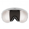 Lyžařské brýle Indigo Voggle Slim Mirror Chrome White - White strap