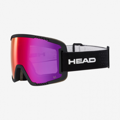 Lyžiarske okuliare Head Contex Pro 5k red/black