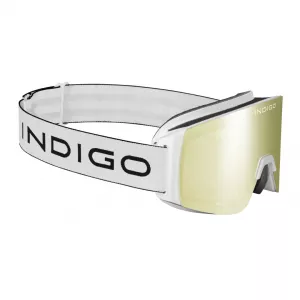 Lyžiarske okuliare Indigo Spaceframe Mirror Gold - White