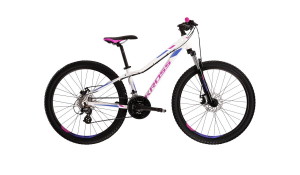 Dámsky horský bicykel Kross Lea 3.0 27,5” bielo-fialový
