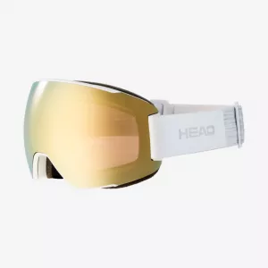 Lyžiarske okuliare Head Magnify 5K gold/white + spare lens 