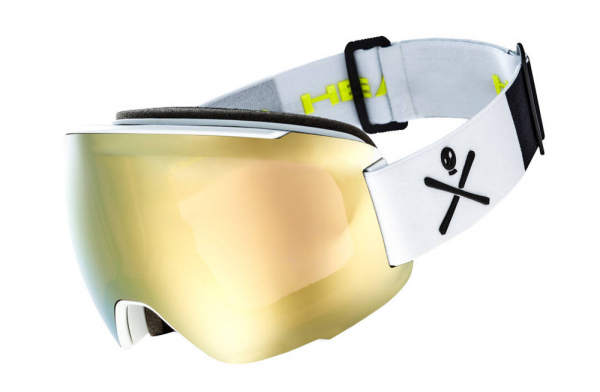 Lyžiarske okuliare Head Magnify 5K gold/WCR + spare lens 