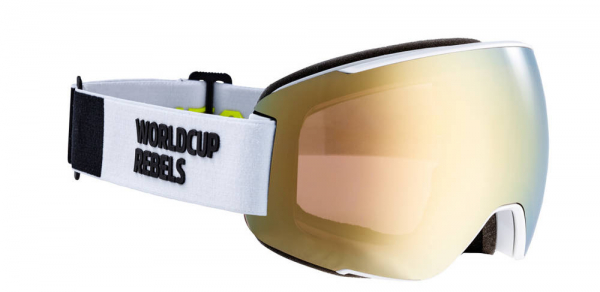 Lyžiarske okuliare Head Magnify 5K gold/WCR + spare lens 