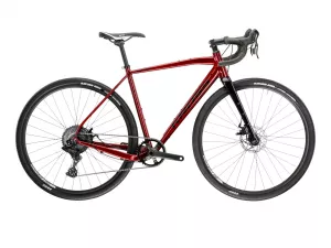 Pánsky cestný bicykel Kross Esker 2.0 28” MS lesklý červeno-čierny