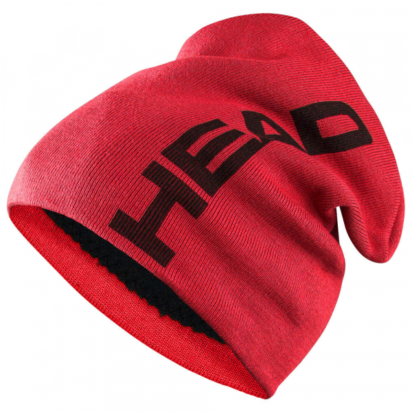 Lyžiarska čiapka HEAD Beanie red/black
